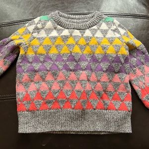 Baby Gap size 18-24m triangle sweater